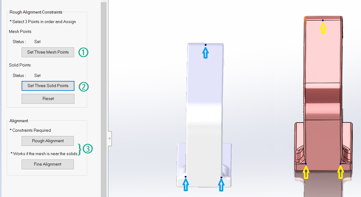 Hidden Features of Xtract3D Plugin for Solidworks orientation